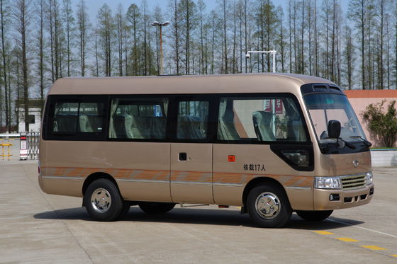 Chiny Coaster Typ Diesel 19-osobowy Minibus Z Yuchai Silnik YC4FA115-20 dostawca