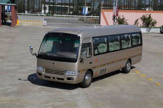 Chiny 7.7M Długość Toyota Coaster Van Passenger Mini Autobus Z 70l zbiornika paliwa dostawca