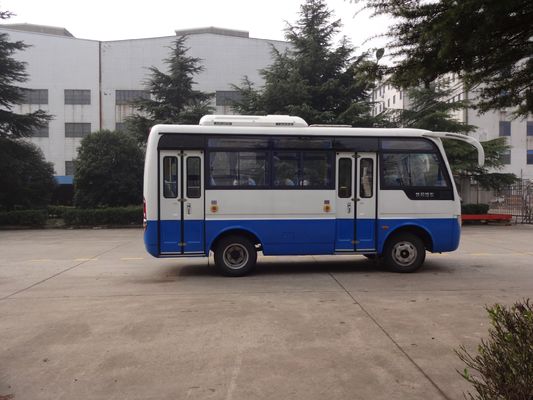 Chiny 6.6 Meter Inter City Buses Public Transport Vehicle With Two Folding Passenger Door dostawca