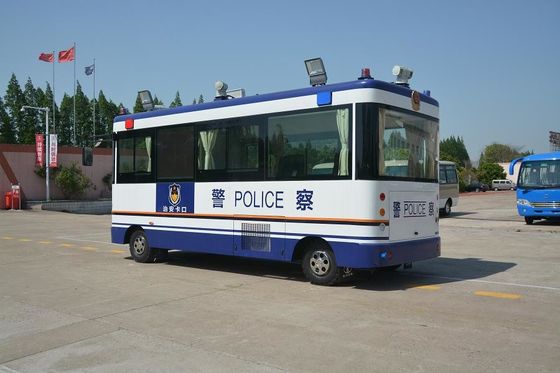 Chiny Public Police Office Special Purpose Vehicles , Mobile Patrolling Police Command Vehicles dostawca