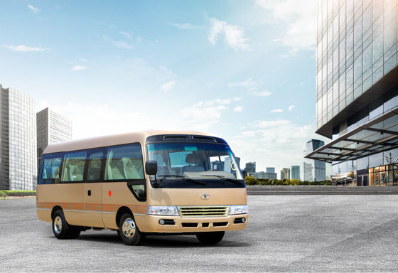 Chiny Medium 4X2 Passenger Fuel Efficient Minivan Yuchai Engine Passenger Coach Bus dostawca