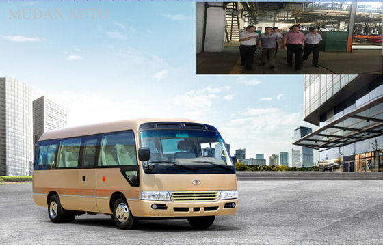 Chiny Semblable Mitsubishi Rosa Minibus Luksusowa wycieczka autobusowa 30 miejsc Toyota Coaster Van dostawca