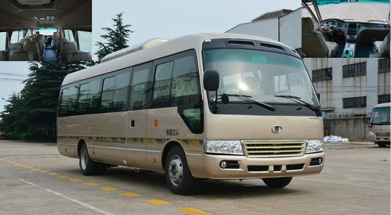 Chiny 143HP / 2600RPM Star Travel Buses , 7.3M Length Sightseeing Tour Bus dostawca