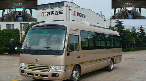 Chiny Sightseeing Luxury Travel Buses Star Minibus With Cummins ISF3.8S Engine dostawca