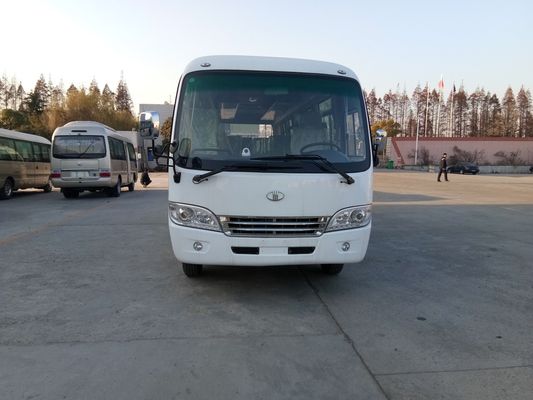 Chiny Długi rozstaw osi Oszczędzanie energii RHD Business 30 Seater MiniBus Tylny most Diesel dostawca