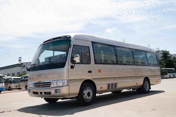 Chiny 7.7 Meter 31 Luksusowy autokar Coaster Minibus Coach Coach Niska masa brutto dostawca