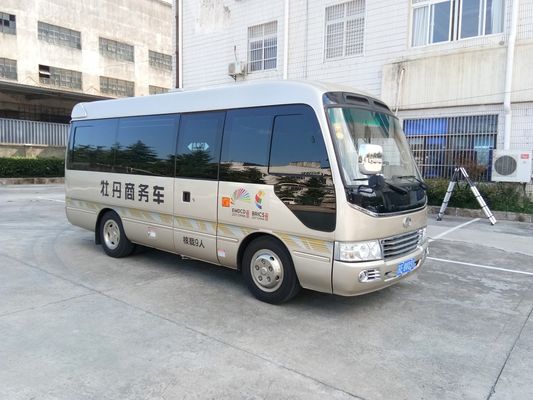 Chiny Długość 6M Isuzu Aluminum Coaster Minibus Diesel Engine Extral Rear Open Door dostawca