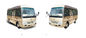RHD 19 Seater Mini Bus 4.3T Tylna oś, Diesel Coaster Mini Bus oszczędzania energii dostawca