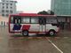 Durable Red Star Travel Buses With 31 Seats Capacity Small Passenger Bus For Company dostawca