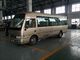 Mitsubishi Rosa Leaf Spring Coaster Diesel Mini Bus JAC Chassis With Electric Horn dostawca