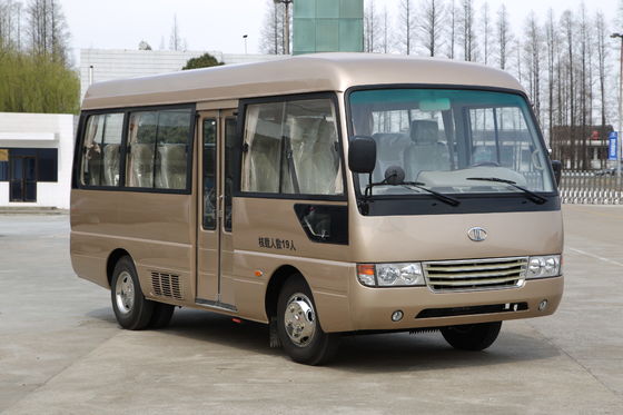 Chiny Lishan MD6602 Autobus miejski Transmisja, 6 metrów Mitsubishi Rosa Typ pasażera Mini Bus dostawca