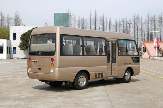 Chiny 70L zbiornik paliwa 15 pasażerów pasażerów Van Yuchai Engine City zwiedzanie miasta autobusem dostawca