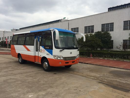 Chiny Diesel Engine Star Minibus 30 Seater Passenger Coach Bus LHD Steering dostawca