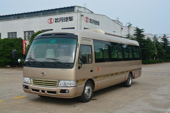Chiny Rear Cummins Engine Transport Minivan Passenger Mini Bus 3.856L Displacement dostawca