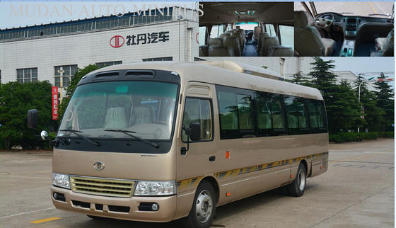 Chiny 7.5 Miernik Coaster Diesel Mini Bus, Autobus Miejski 2982 cm3 Przemieszczenie dostawca