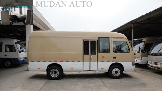 Chiny MD6601 Aluminum Transport Minivan Coaster Luxury Mini Vans Spring Leaf Suspension dostawca
