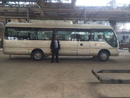Chiny 8.1M Diesel Coaster Public 30 Seater Minibus Cummins Engine With Multiple Functions dostawca