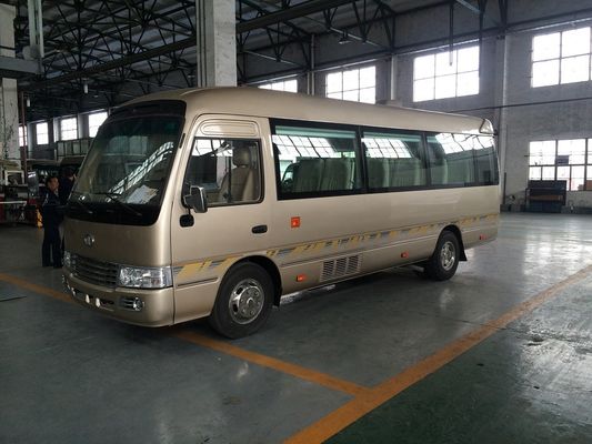 Chiny 7.5M Length Golden Star Minibus Sightseeing Tour Bus 2982cc Displacement dostawca