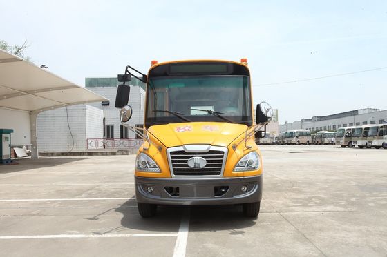 Chiny Yellow Seat Arrangement School Minibus / Diesel Minibus Long Distance Transport dostawca
