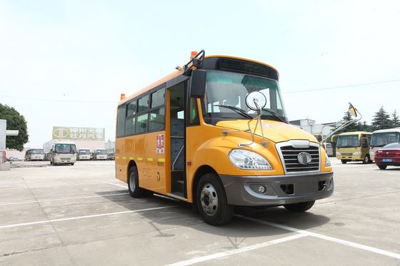 Chiny Durable Red Star School Small Passenger 25 Seats Minibus Luxury Cummins Engine dostawca