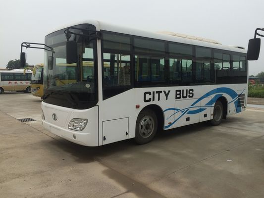 Chiny Hybrid Urban Intra City Bus 70L Fuel Inner City Bus LHD Six Gearbox Safety dostawca