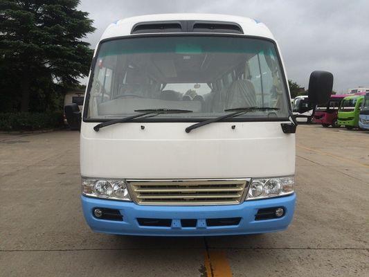 Chiny Środowiskowy Low Fuel Coaster Minibus Nowy Tour Luksusowy Autobus Autobusowy Z Silnikiem benzynowym dostawca