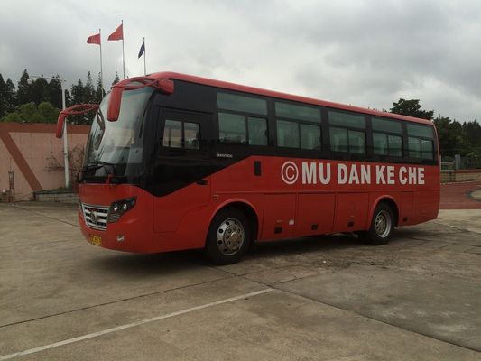 Chiny 3.7L benzyna wysoka dach 30 pasażerski autobus zwiedzanie autobus Ower kierownicy Shuttle dostawca