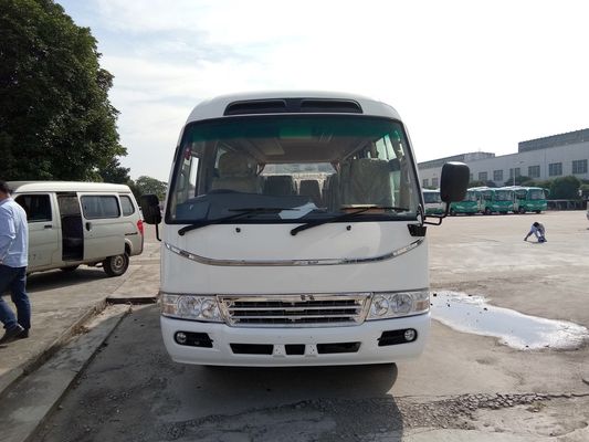 Chiny Pneumatyczne drzwi składane Autobus górski Transporter samochodów kempingowych 19 miejsc Nowa kolorystyka dostawca