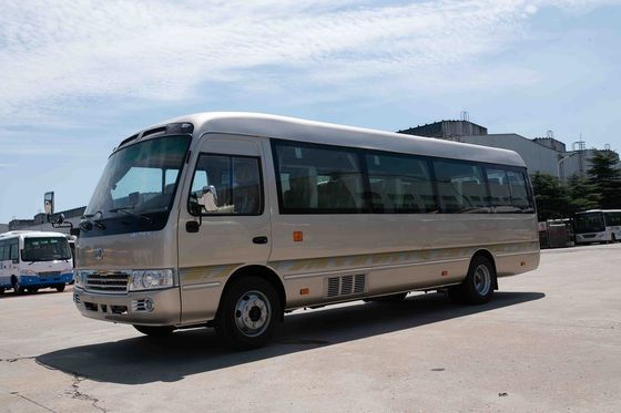 Chiny Przedni karabin maszynowy Minibus Zwiedzanie pojazdu pasażerskiego Moment obrotowy 410Nm / 1500 obr / min dostawca
