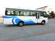 Biała i niebieska kierownica z lewej / prawej strony Zwiedzająca autobusy gwiazdkowe Transport turystyczny pasażera dostawca